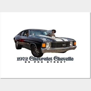 1972 Chevrolet Chevelle SS Pro Street Posters and Art